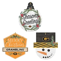 Grambling Tigers Ornament Bundle