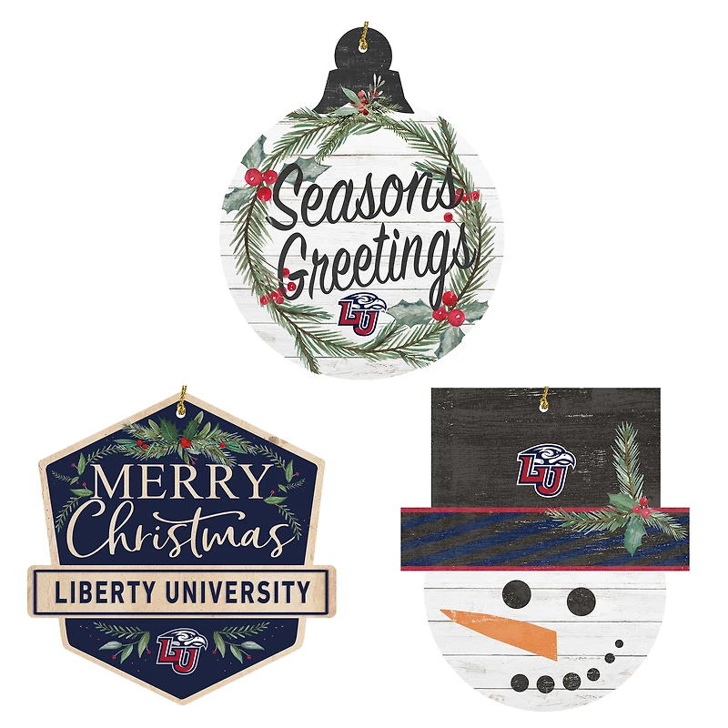 Liberty Flames Ornament Bundle