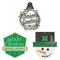 Marshall Thundering Herd Ornament Bundle