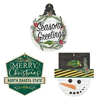 NDSU Bison Ornament Bundle