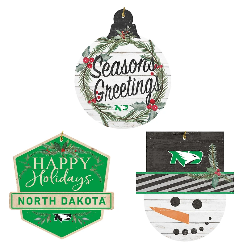 North Dakota Ornament Bundle