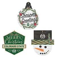 Colorado State Rams Ornament Bundle