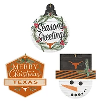 Texas Longhorns Ornament Bundle