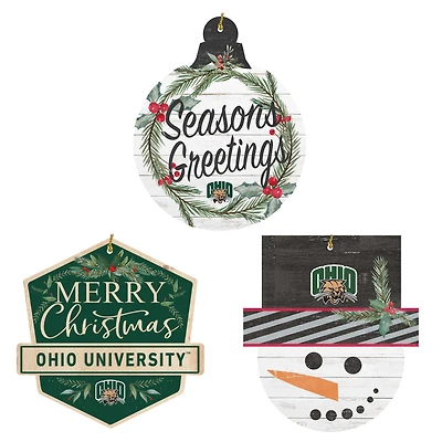 Ohio Bobcats Ornament Bundle