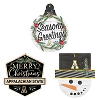 Appalachian State Mountaineers Ornament Bundle