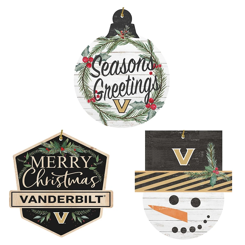 Vanderbilt Commodores Ornament Bundle
