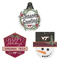 Virginia Tech Hokies Ornament Bundle