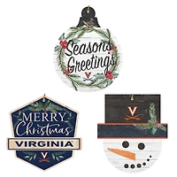 Virginia Cavaliers Ornament Bundle