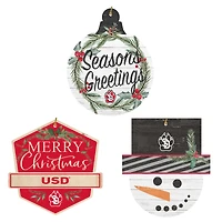 South Dakota Coyotes Ornament Bundle