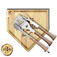 Baseball BBQ  Indiana State Sycamores 17" Trough Silver Slugger Combo Set