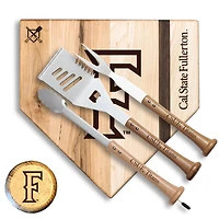 Baseball BBQ  Cal State Fullerton Titans 17" Silver Slugger Combo Set