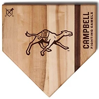 Baseball BBQ  Campbell Fighting Camels 12" x 12" Home Plate Cutting Board