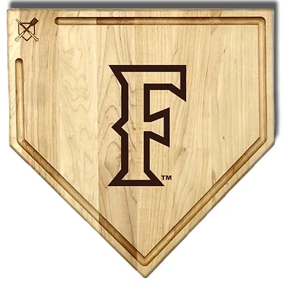Baseball BBQ  Cal State Fullerton Titans 17" x 17" Home Plate Cutting Board With Trough