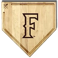 Baseball BBQ  Cal State Fullerton Titans 17" x 17" Home Plate Cutting Board With Trough