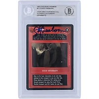 Stuart Freeborn Star Wars Autographed 1995 CCG #81 BAS Authenticated Card
