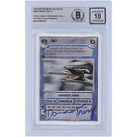 Donna Tracy Star Wars Autographed 1995 Star Wars CCG #306 BAS Authenticated 10 Card