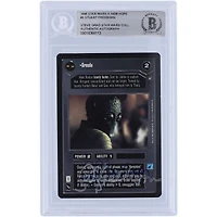Stuart Freeborn Star Wars Autographed 1996 CCG #8 BAS Authenticated Card