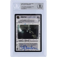 Stuart Freeborn Star Wars Autographed 1996 CCG #92 BAS Authenticated Card