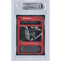 Pat Sweeney Star Wars Autographed 2000 CCG Death Star II #132 BGS Authenticated Card