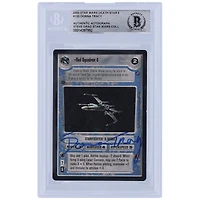 Donna Tracy Star Wars Autographed 2000 CCG Death Star 2 #135 BGS Authenticated Card