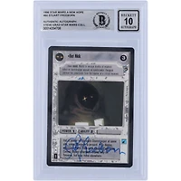 Stuart Freeborn Star Wars Autographed 1996 CCG A New Hope #90 BGS Authenticated 10 Card