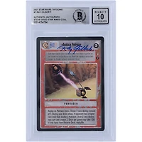 Ray Gilberti Autographed 2001 CCG Tatooine #7 BGS Authenticated 10 Card