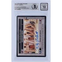 Ray Gilberti Autographed 2001 CCG Tatooine #73 BGS Authenticated 10 Card