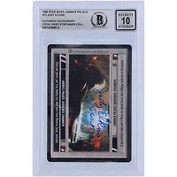 Judy Elkins Star Wars Autographed 1998 CCG Jabba's Palace #72 BGS Authenticated 10 Card with "Sculptor" Inscription