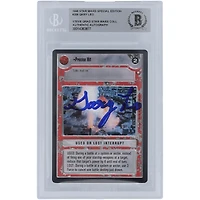 Gary Leo Star Wars Autographed 1998 CCG Special Edition #208 BGS Authenticated Card