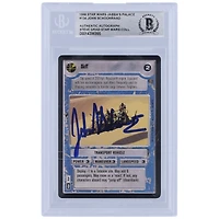John Schoonraad Star Wars Autographed 1998 CCG Jabba's Palace #134 BGS Authenticated Card