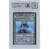 Tom St. Amand Star Wars Autographed 1998 CCG Special Edition #320 BGS Authenticated 10 Card