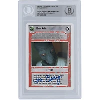 Jon Berg Star Wars Autographed 1995 CCG Premiere Unlimited #211 BGS Authenticated Card