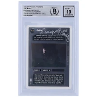 Penny McCarthy Star Wars Autographed 1995 CCG Premiere #23 BGS Authenticated 10 Card