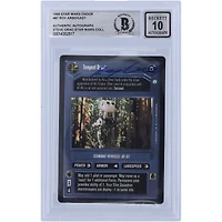 Roy Arbogast Star Wars Autographed 1999 CCG Endor #87 BGS Authenticated 10 Card