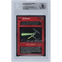 Donna Tracy Star Wars Autographed 1998 CCG Premiere #79 BGS Authenticated Card