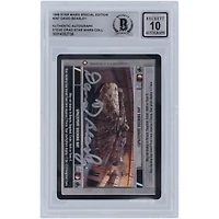 David Beasley Star Wars Autographed 1998 CCG Special Edition #267 BGS Authenticated 10 Card
