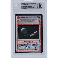 Donna Tracy Star Wars Autographed 1998 CCG Premiere #16 BGS Authenticated Card