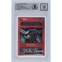 Miki Herman Star Wars Autographed 1995 CCG Premiere #101 BGS Authenticated 10 Card