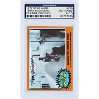 Terry McGovern Autographed 1977 Topps Star Wars #279 PSA Authenticated Card