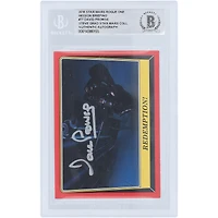 David Prowse Star Wars Autographed 2016 Topps Rogue One Darth Vader #77 BAS Authenticated Card