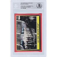 David Prowse Star Wars Autographed 1983 Topps Return of the Jedi Darth Vader #54 BAS Authenticated Card