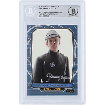 Jeremy Bulloch Star Wars Autographed 2013 Topps #506 BAS Authenticated Card - The Steve Grad Collection