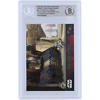 Christian Alzmann Star Wars Autographed 2015 Topps #82 BAS Authenticated Card