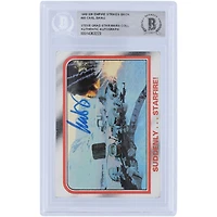 Carl Bang Star Wars Autographed 1980 Topps The Empire Strikes Back #40 BAS Authenticated Card