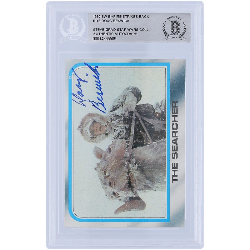 Doug Beswick Star Wars Autographed 1980 Topps The Empire Strikes Back #146 BAS Authenticated Card