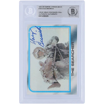 Doug Beswick Star Wars Autographed 1980 Topps The Empire Strikes Back #146 BAS Authenticated Card