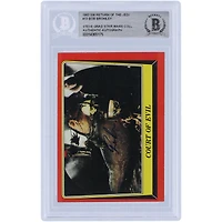 Bob Bromley Star Wars Autographed 1983 Topps Return of the Jedi #13 BAS Authenticated Card