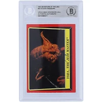 Stuart Freeborn Star Wars Autographed 1983 Topps Return of the Jedi #58 BAS Authenticated Card