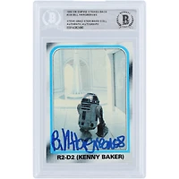 Bill Hargreaves Star Wars Autographed 1980 Topps The Empire Strikes Back #229 BAS Authenticated Card
