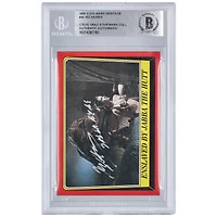 Jez Harris Star Wars Autographed 2004 Topps #48 BAS Authenticated Card with "Jabba Eyes" Inscription